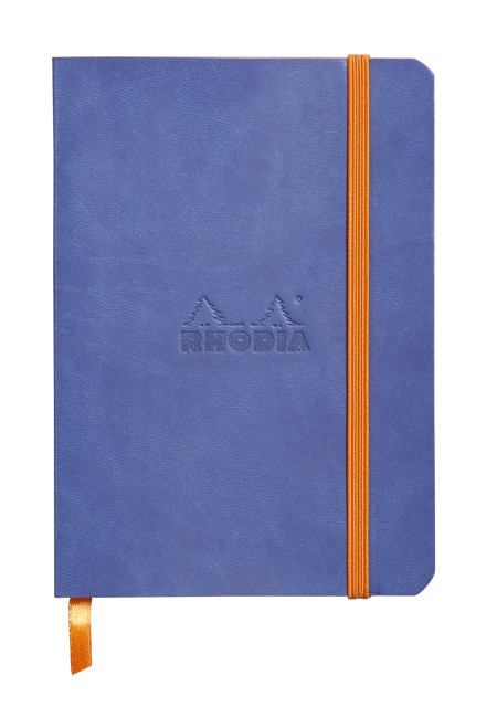 Rhodia Softcover Notebook - Medium - Sapphire Blue - Dotted